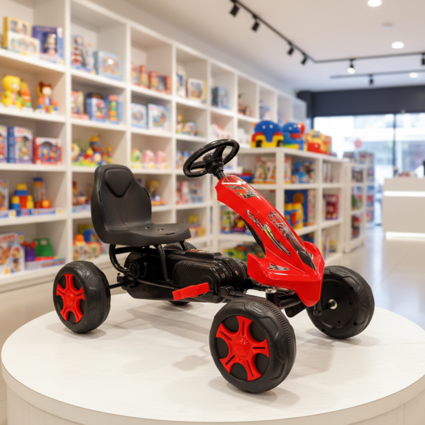 KIDS PEDAL CAR WITH MUSIC