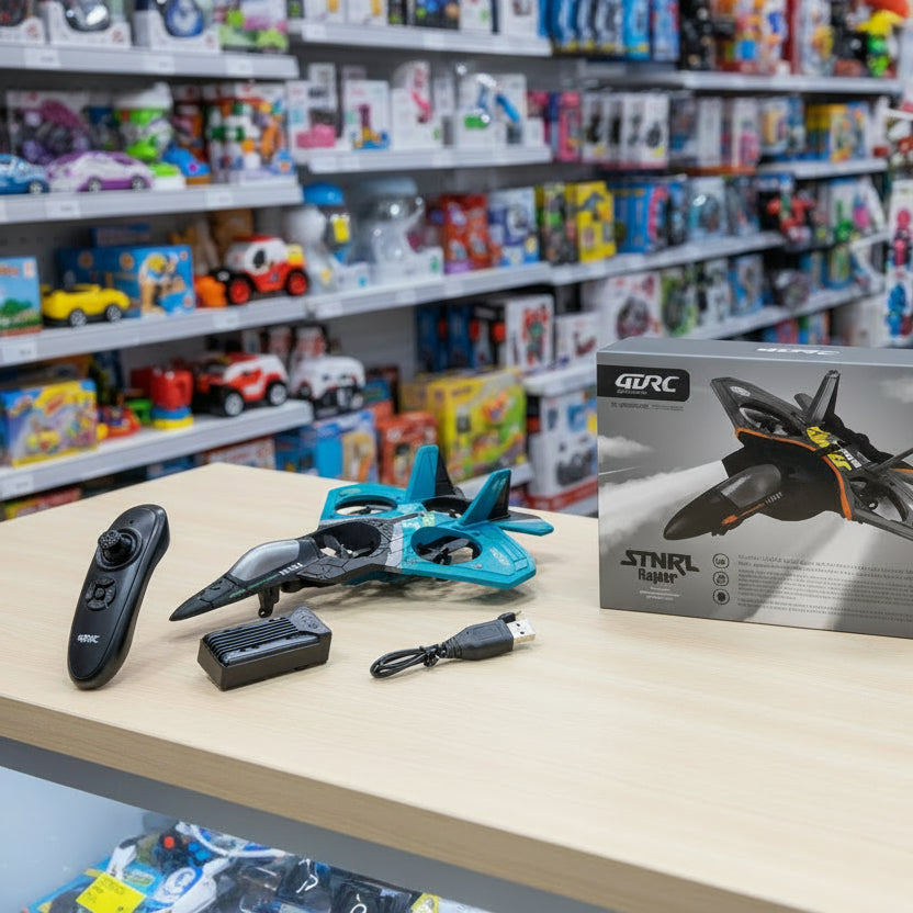 R/C RAPTOR PLANE DLX