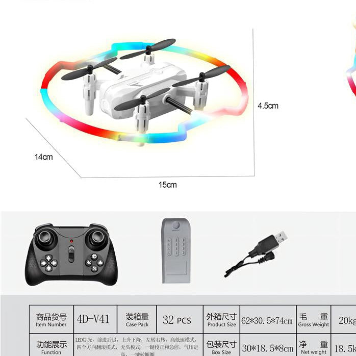 HELICOPTER TOY R/C DRONE DLX