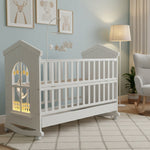 BABY COT WITH DRAW & ROCKER