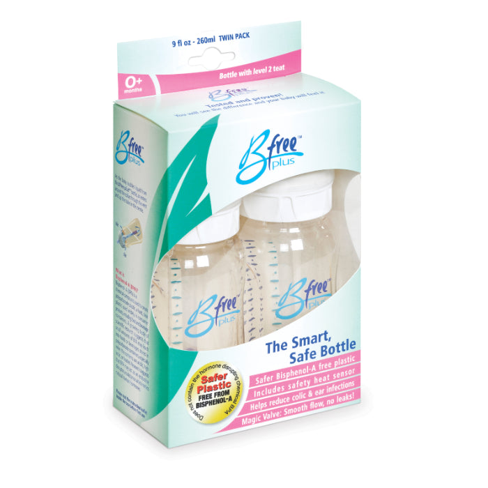 BABY FEEDER BOTTLE TWIN PACK 260ML