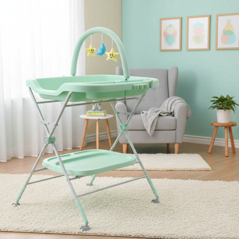 BABY CHANGING STAND WITH TOY BAR