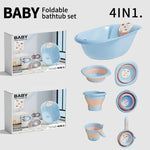 BABY BATH TUB SET 4 IN 1