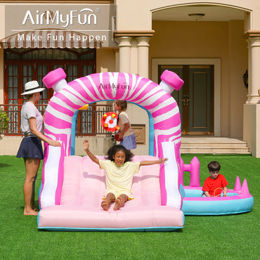 KIDS JUMPER SLIDE & POOL D-12ft W-11ft H-7ft.5