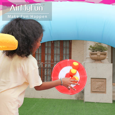 KIDS JUMPER SLIDE & POOL D-12ft W-11ft H-7ft.5