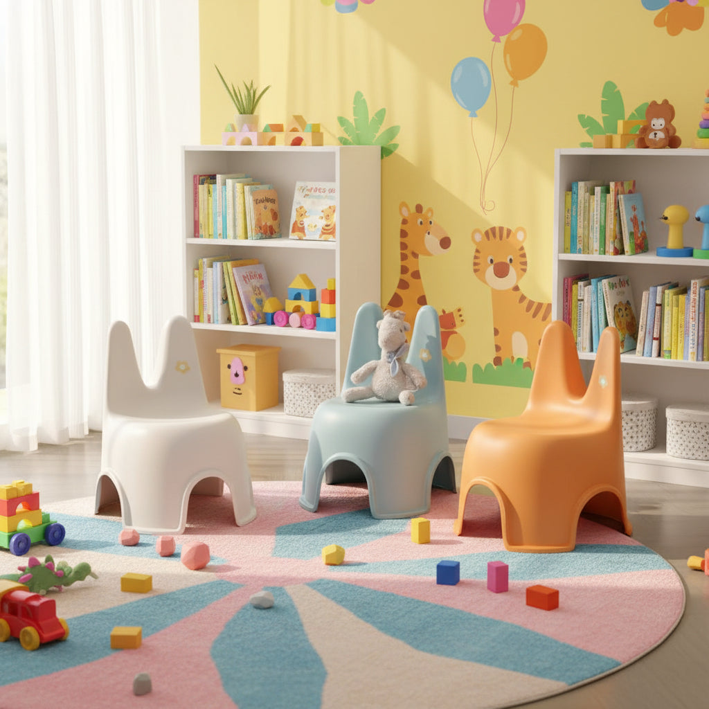 KIDS STOOL RABBIT