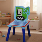 WOODEN MINI 3D STOOL