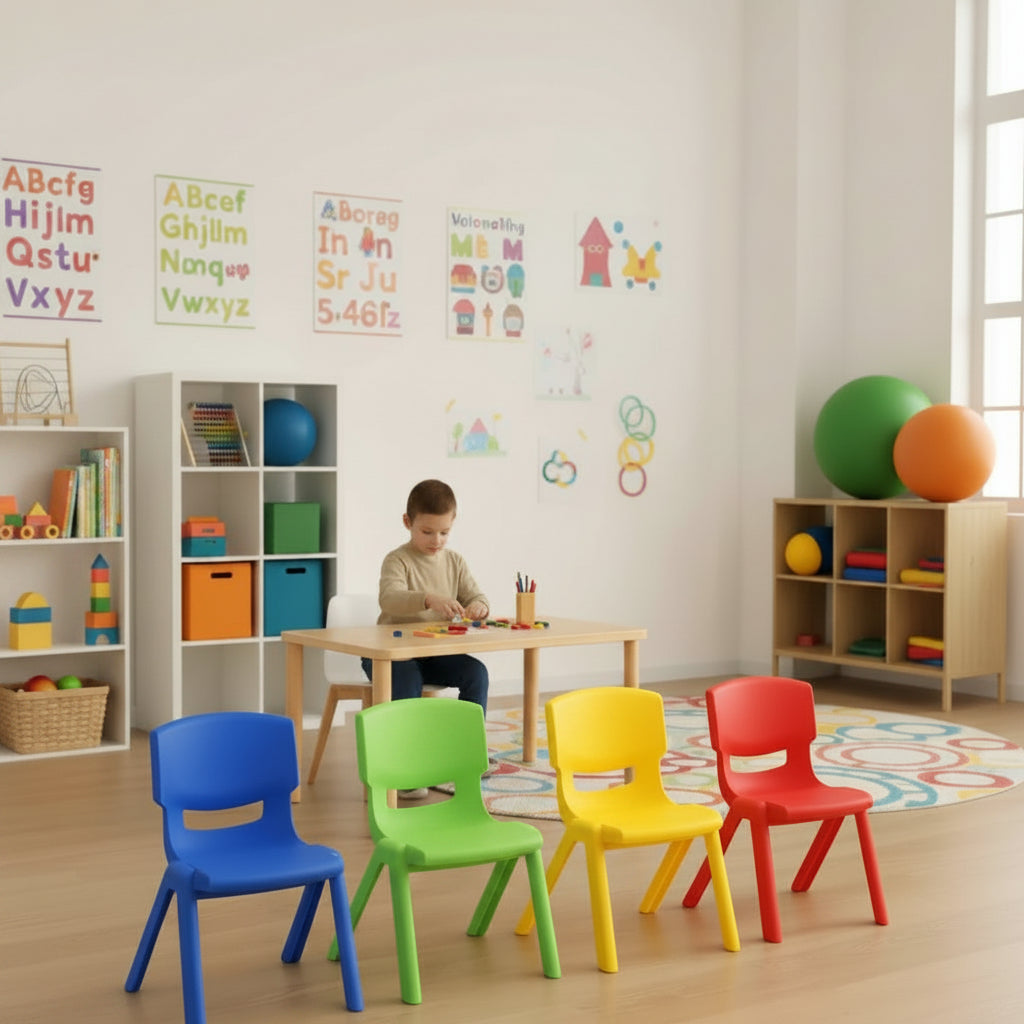 KIDS CHAIR MULTI COLOUR