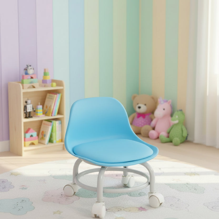 KIDS MINI STOOL WITH WHEEL