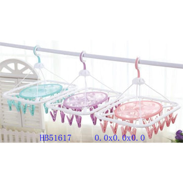 24 Clips Kids Cloth Hanger CH-8019