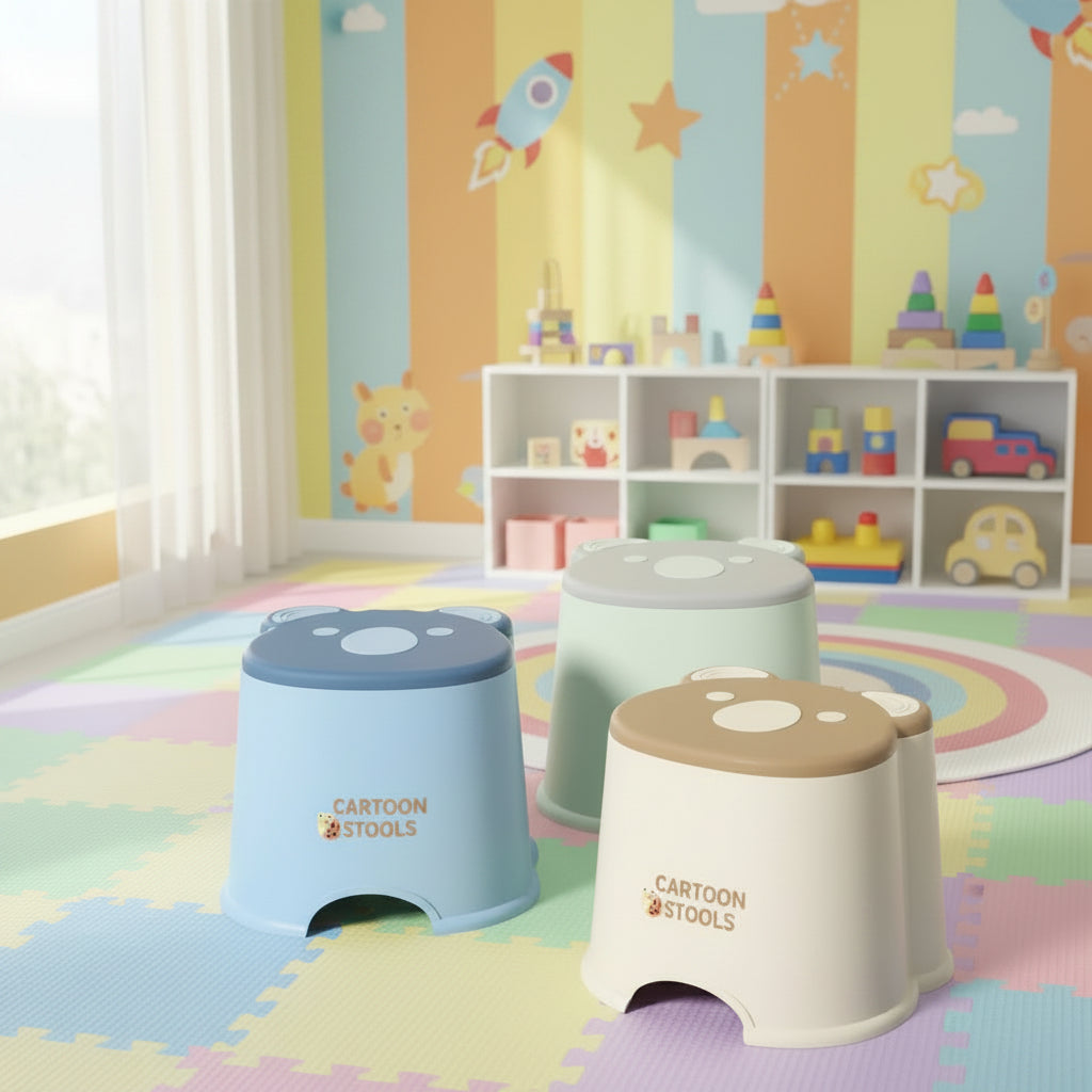 KIDS STOOL PANDA