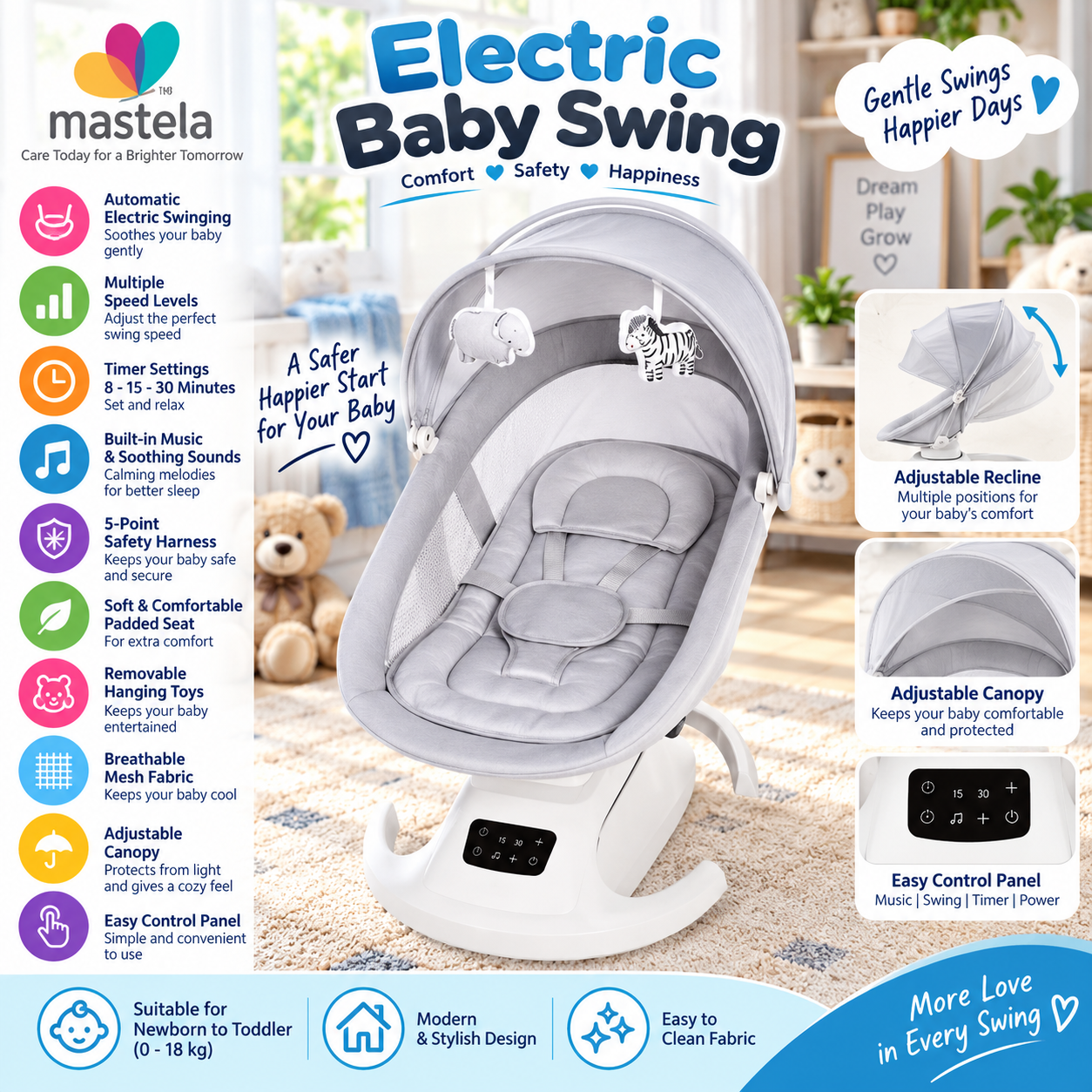 ELECTRIC SWING 3 IN 1
