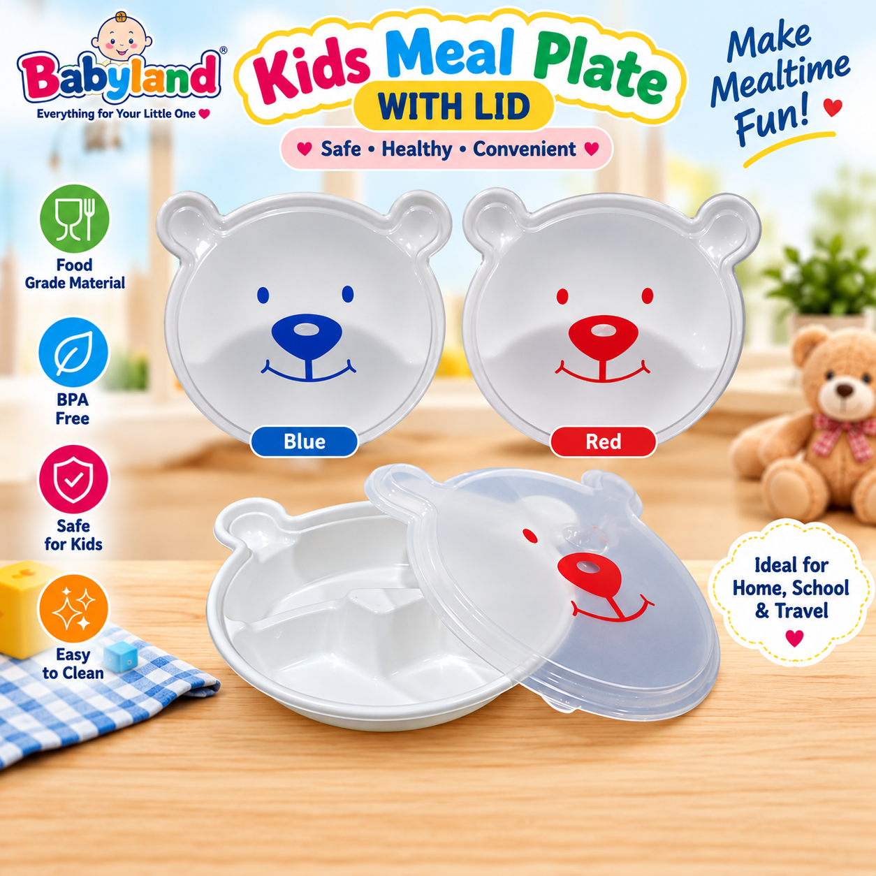 KIDS LUNCH BOX BEAR