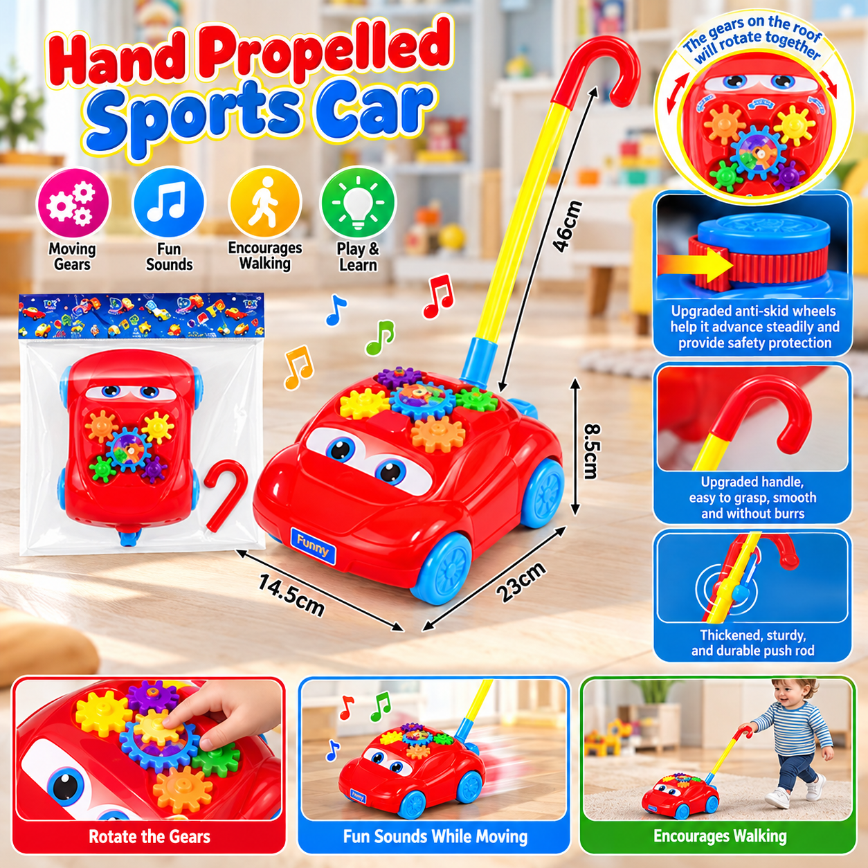 KIDS PUSH TOY CAR