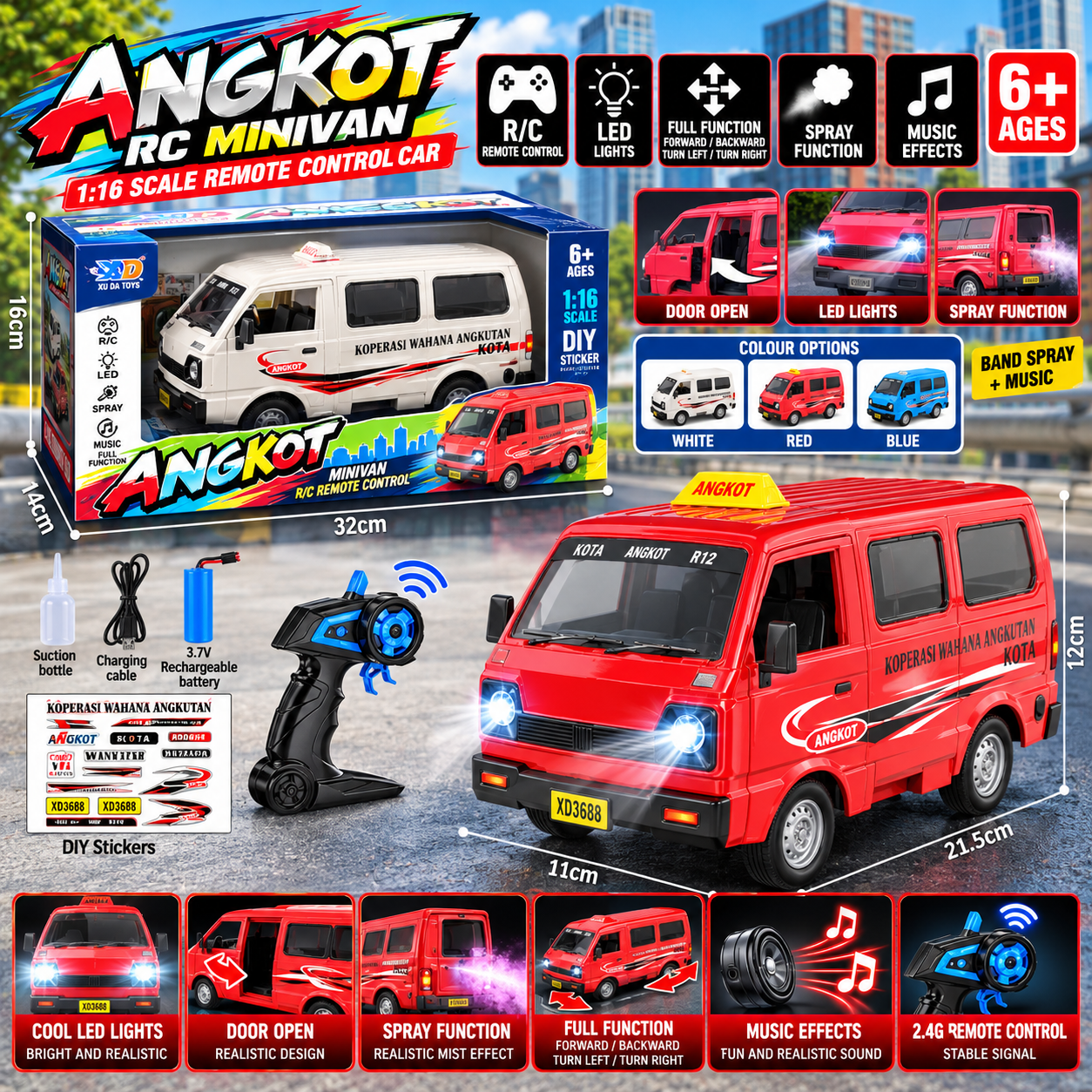 REMOTE CONTROL SUZUKI TAXI