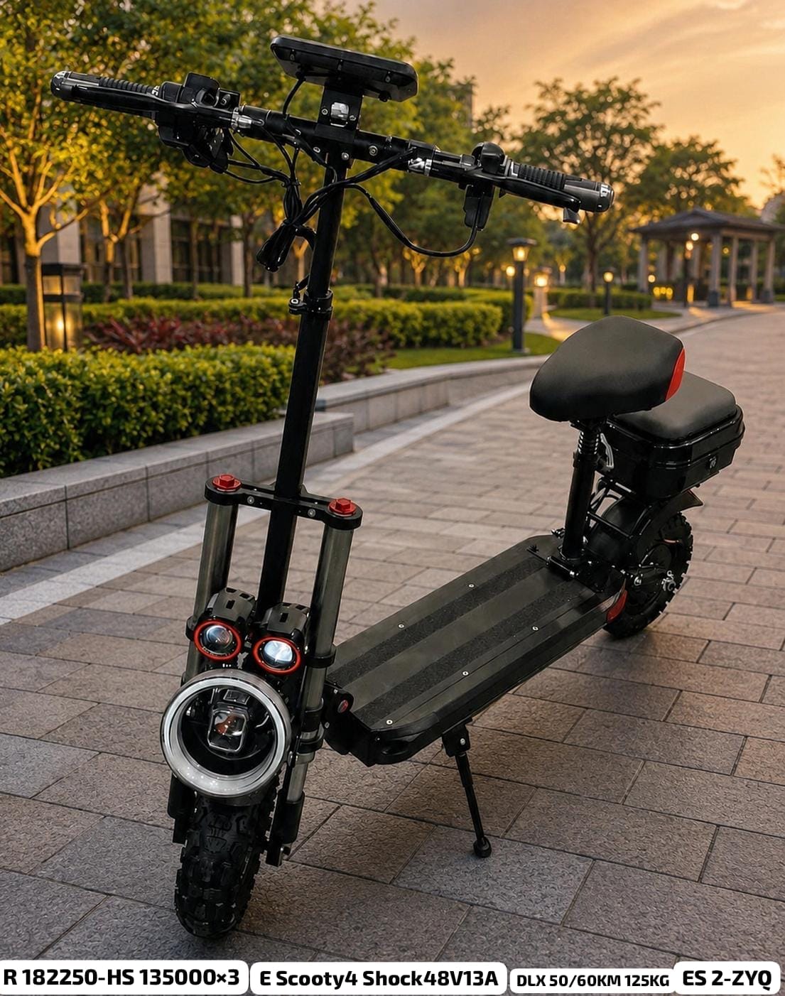 ELECTRIC SCOOTY DELUXE