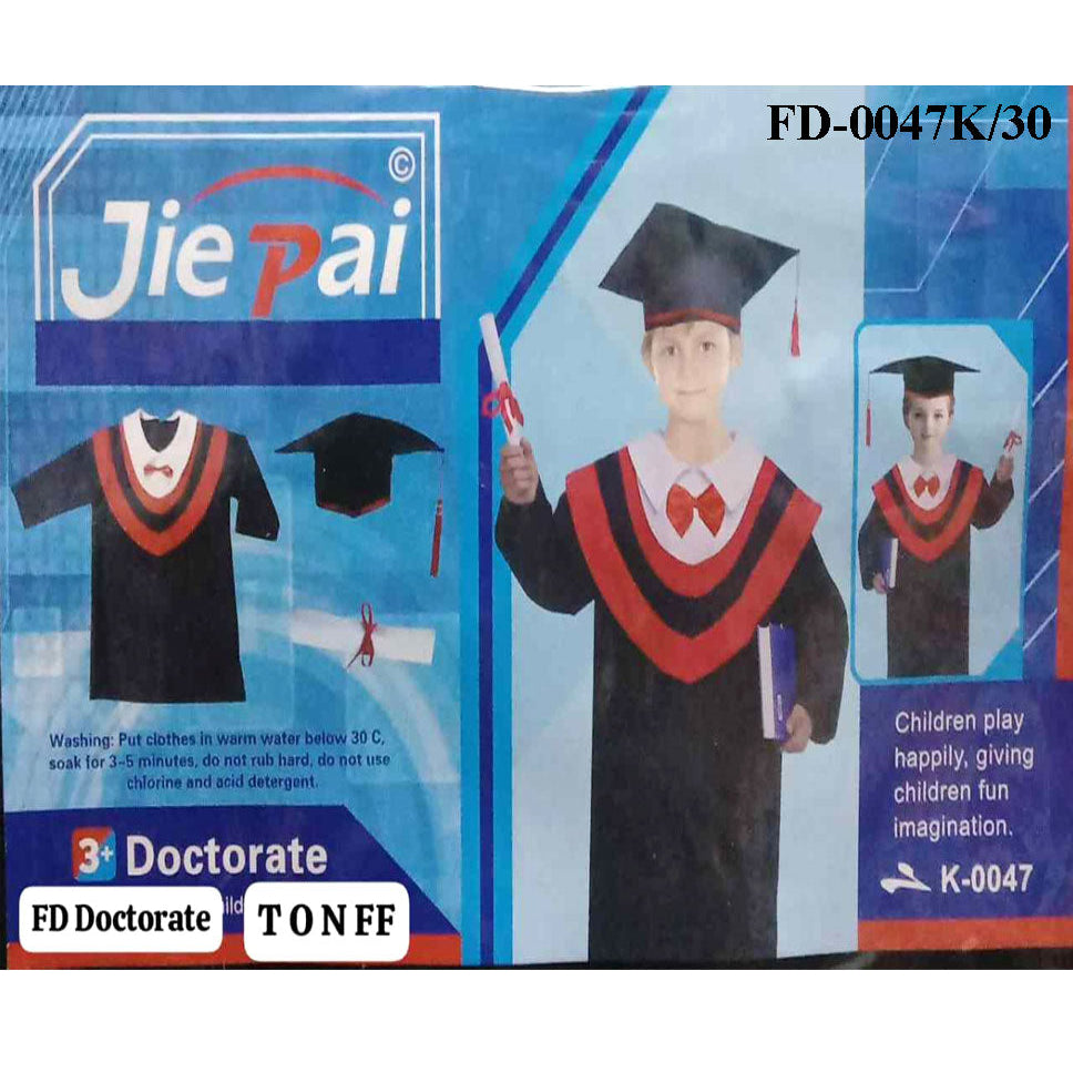 KIDS GRADUATE, DOCTORATE DRESS/ COSTUME