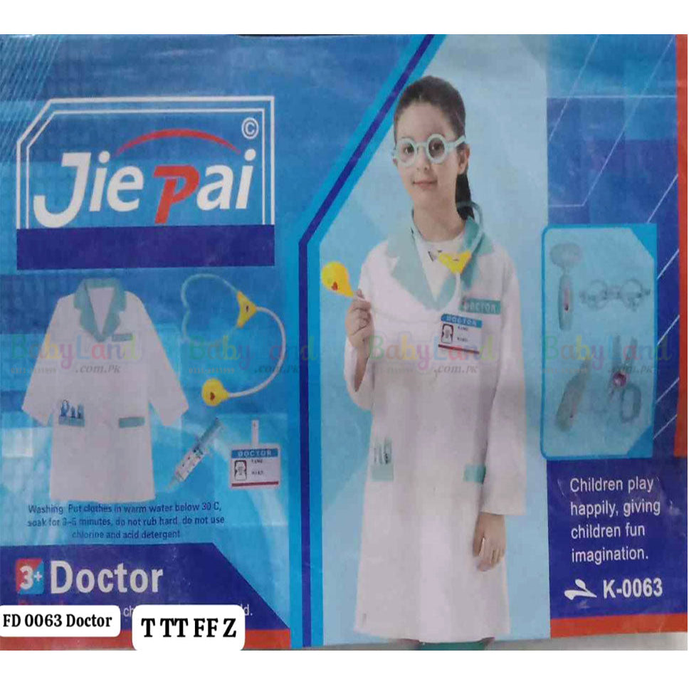 CHILDREN DOCTOR DRESS COSTUME