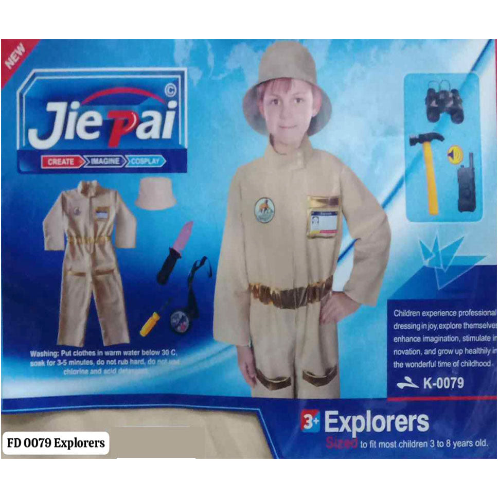 KIDS EXPLORER DRESS/ COSTUME