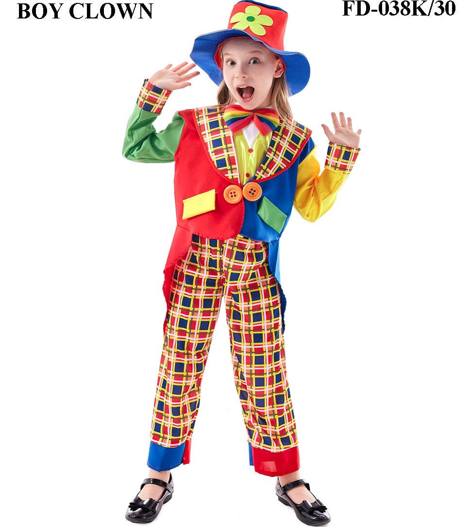 KIDS CLOWN COSTUME / DRESS