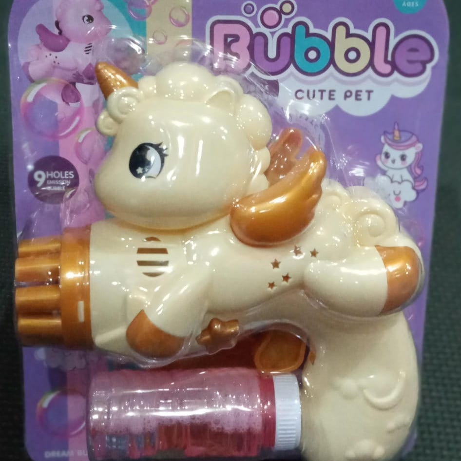 BUBBLE GUN TOY