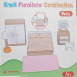 WOODEN PLAY TOY FURNITURE SET