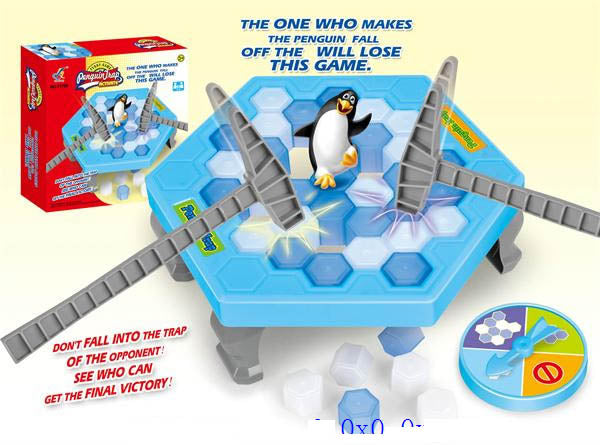 Ice Cubes Save Penguin Icebreaker Beating Toys