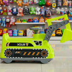 KIDS PUSH CAR 3D WHEEL EXCAVATOR