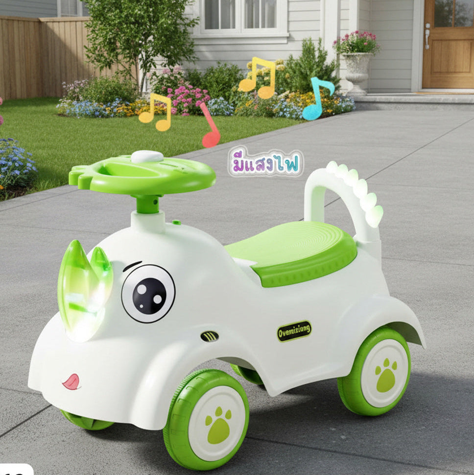 KIDS PUSH CAR RHINO
