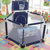 KIDS HAPPY GAME FENCE  L-3'7" * W-3'7" * H-24"