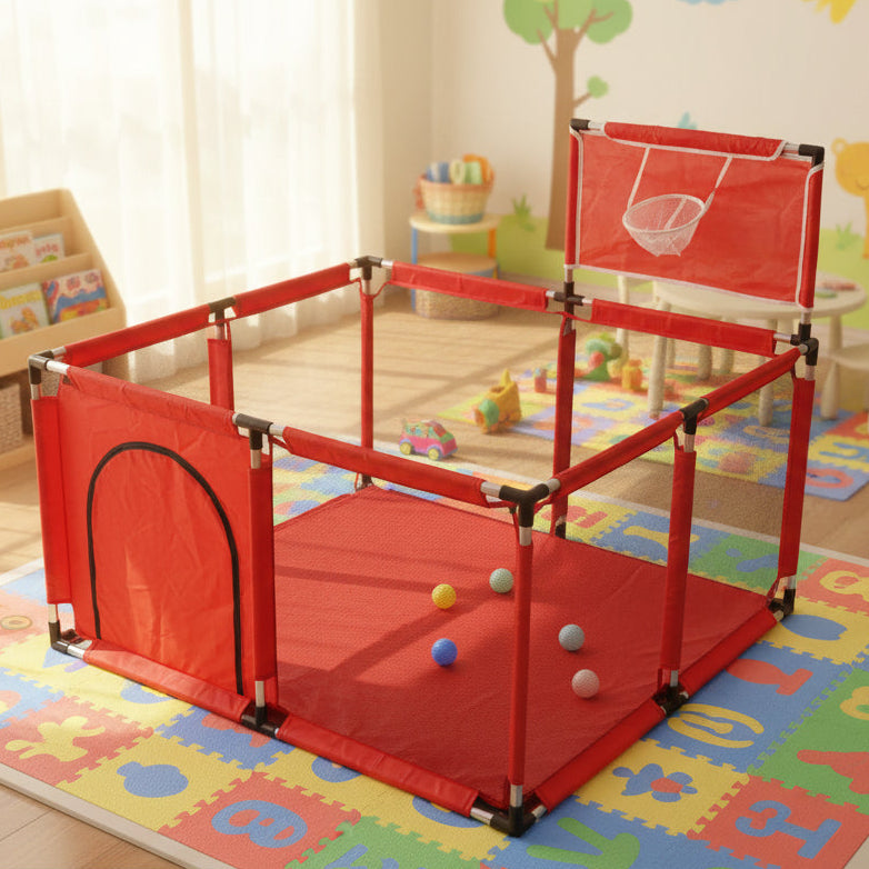 KIDS HAPPY GAME FENCE L-4FT * W-4FT * H-24"