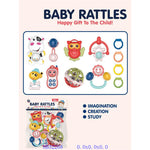 BABY RATTLE  12 PCS