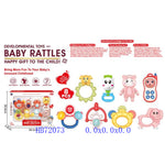 BABY RATTLE 8 Pcs