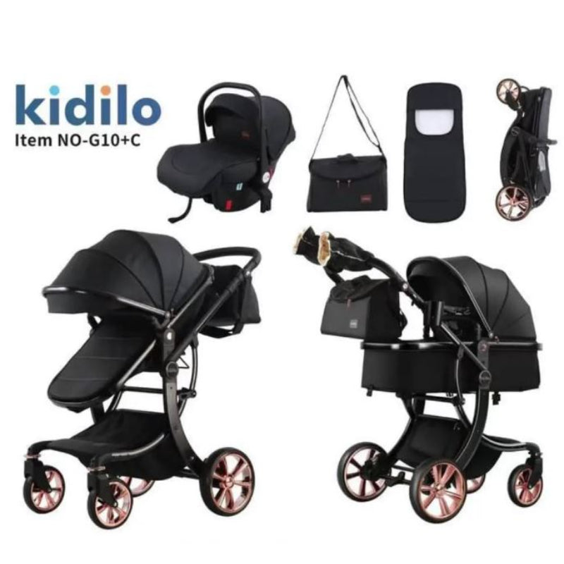 BABY STROLLER TRAVEL SET 4 IN 1 KIDILO