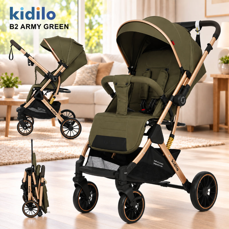 BABY SMART FOLD STROLLER KIDILO