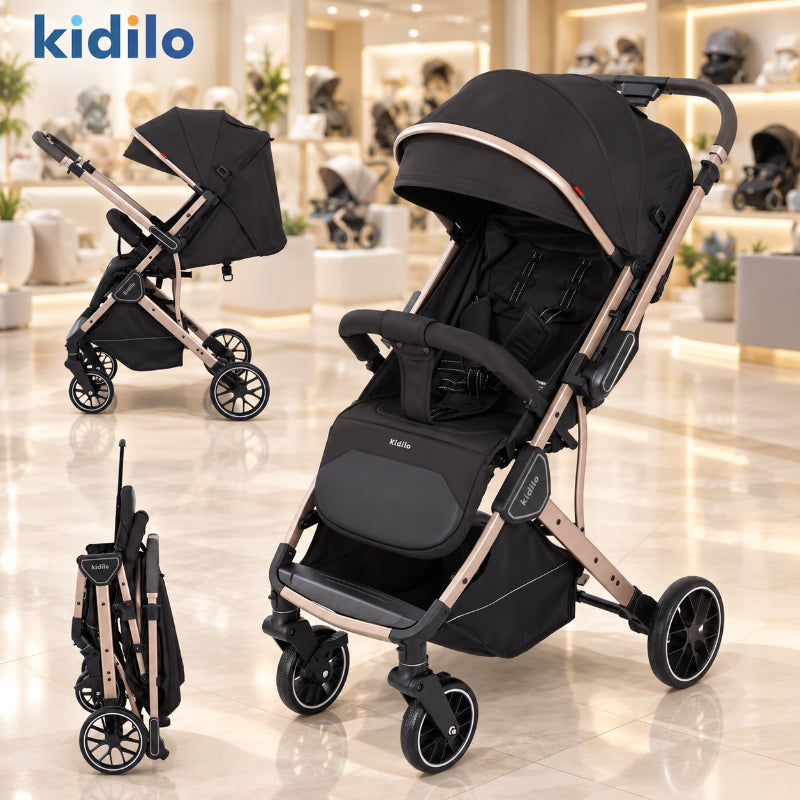 BABY SMART FOLD  STROLLER KIDILO 919KDL