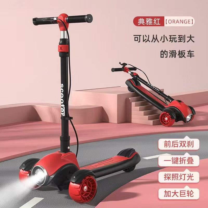 KIDS RIDE ON SCOOTY HVY DLX MODEL-220230