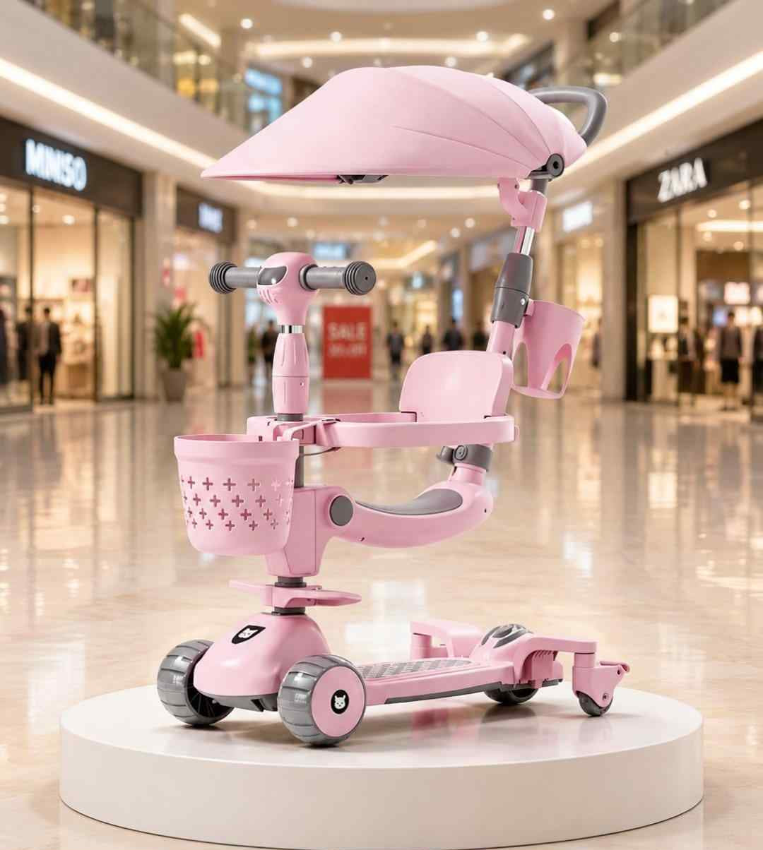 KIDS RIDE ON SCOOTY