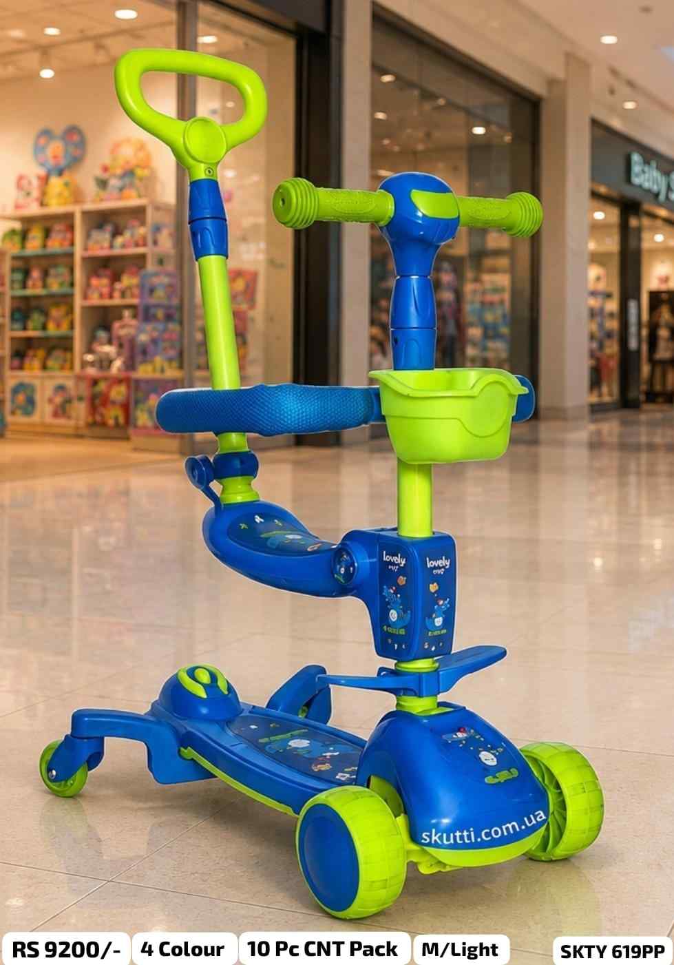 KIDS RIDE ON SCOOTY
