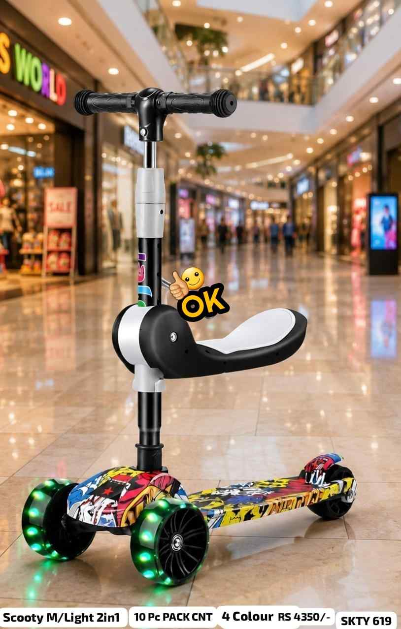 KIDS RIDE ON SCOOTY