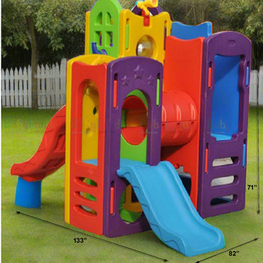 CHILDREN SLIDE & PLAY HOUSE L-133