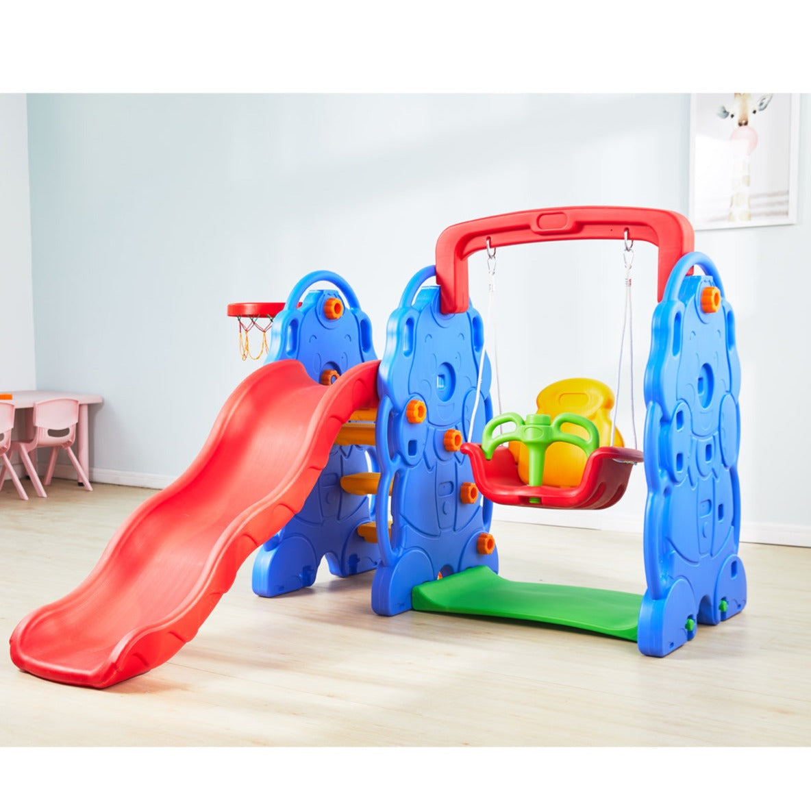 SWING & SLIDE  L-62" W-66" H-42"