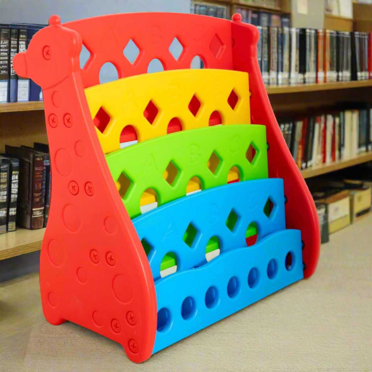 BOOK RACK L-31" W-15" H-39"