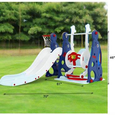 KIDS SLIDE WITH SWING L-70