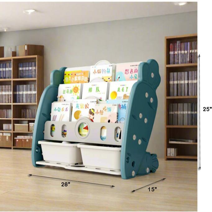 BOOK RACK L-28" W-14" H-26"