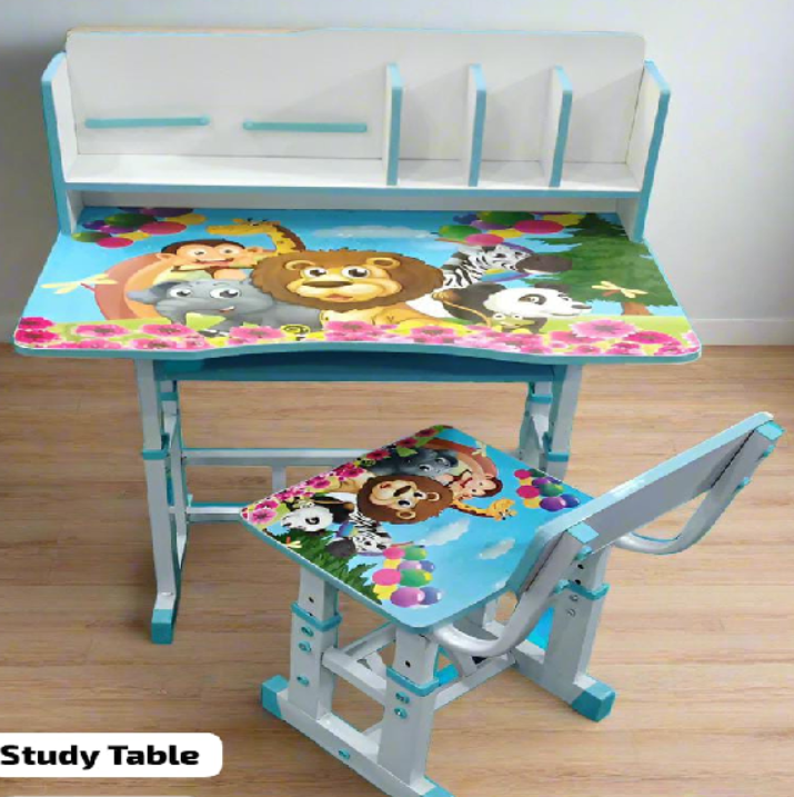 STUDY TABLE CHAIR MULTI RACK IMPORTED