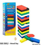 WOODEN JENGA MINI PUZZLE TOY