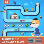 MAGNATIC ALPHABET MAZE