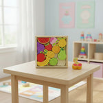 WOODEN TOY FRUIT PUZZLE