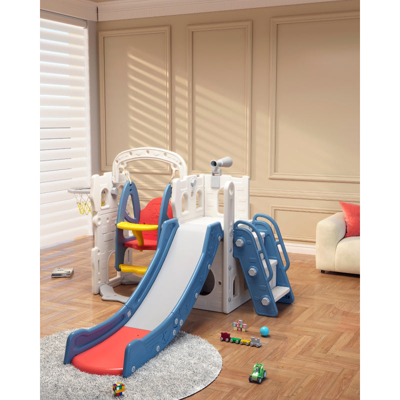 KIDS SLIDE & SWING L-73" W-72" H-45"